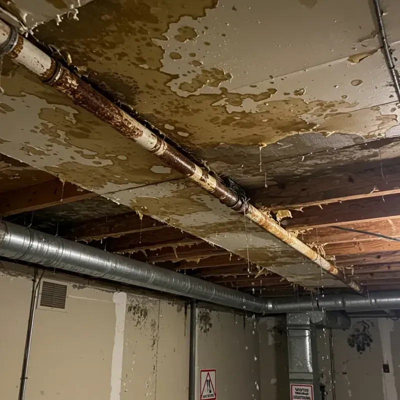 Ceiling Water Damage Repair in Wayne County, NC